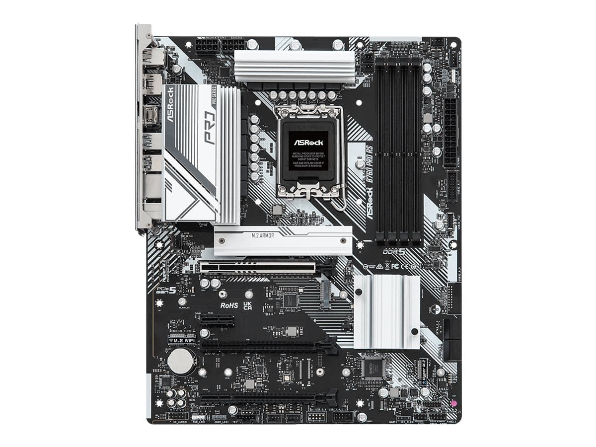 ASROCK B760 PRO RS ASRock B760 Pro RS DDR5 - Billede 1